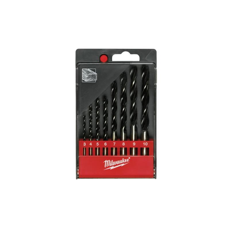 Set Punte Elicoidali Per Legno Din 7487 E - Milwaukee