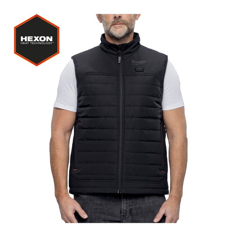 Gilet Piumino Riscaldato Hexon M12 Nero - Milwaukee