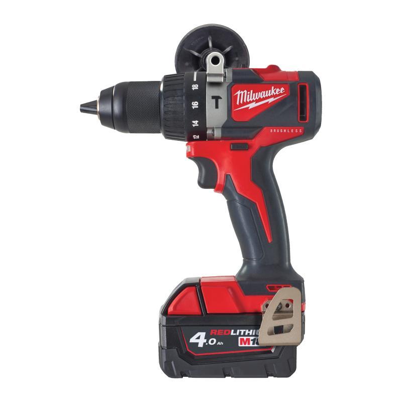 Trapano Battente 18 Volt 4,0Ah Brushless Valigetta Heavyduty - M18 Blpd2-402X - Milwaukee 4933464560