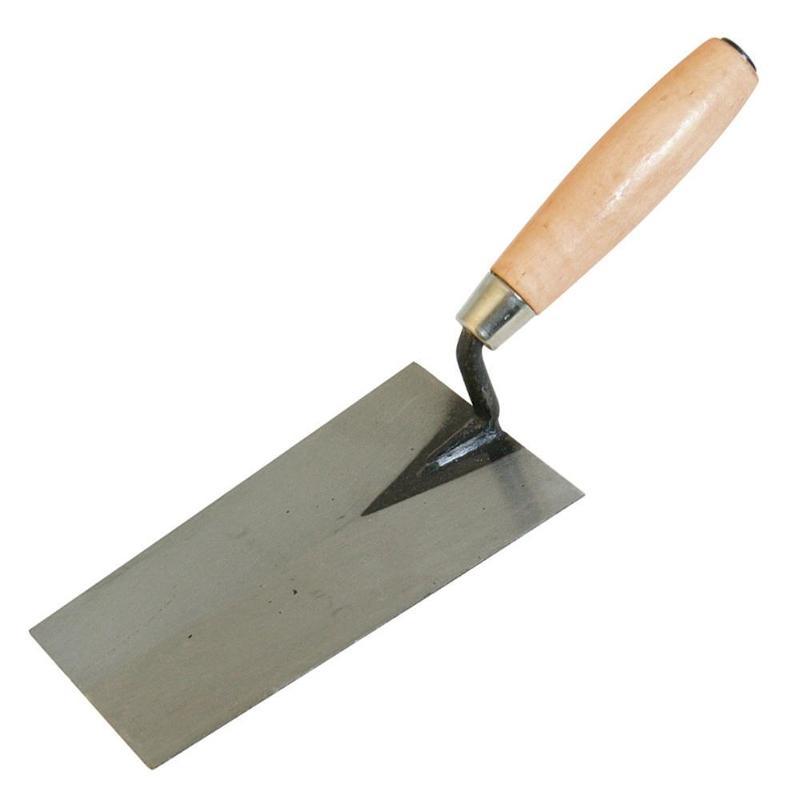 Cazzuola Punta Quadra Con Manico In Legno MASS — 16