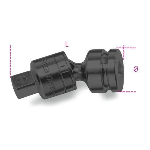 Snodo Macchina Con Attacchi Quadri Maschio E Femmina 3/4" Fosfatato 728/25 Beta 007280830