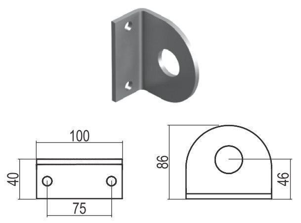 Linea Vita Indeformabile Ancoraggio 10 cm Tipo A