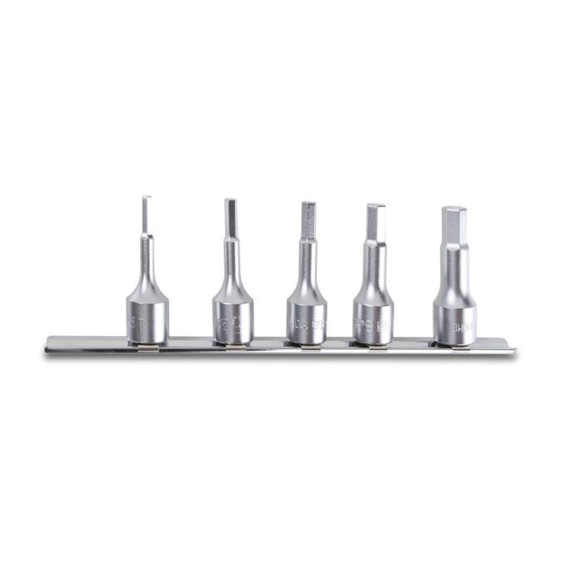 Serie Di 5 Chiavi A Bussola Maschio Esagonale (Art. 910Me) Su Supporto 910ME/SB5 Beta 009100515