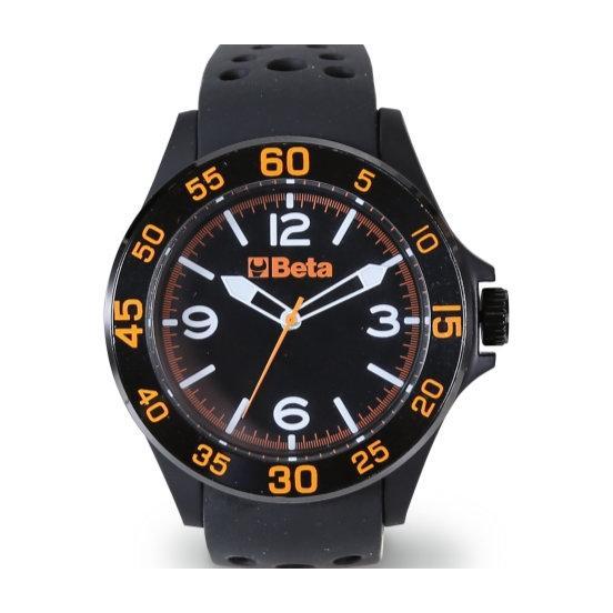 Orologio Analogico, Cassa In Plastica Soft Touch Con Ghiera In Metallo, Water Resistant 3Atm, Cinturino In Silicone 9593W BETACollection 095930150