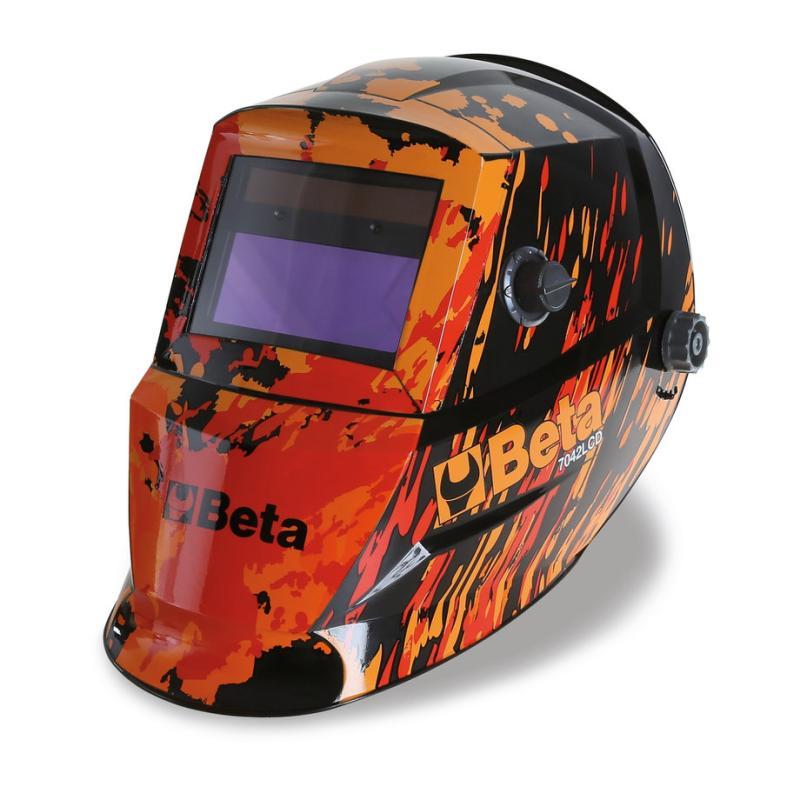 Maschera Lcd Ad Oscuramento Automatico Per Saldatura Ad Elettrodo; Mig/Mag; Tig E Plasma 7042LCD BetaWELDING 070420001