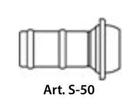 Raccordo Maschio Portagomma Tipo Pesante Mm. 100