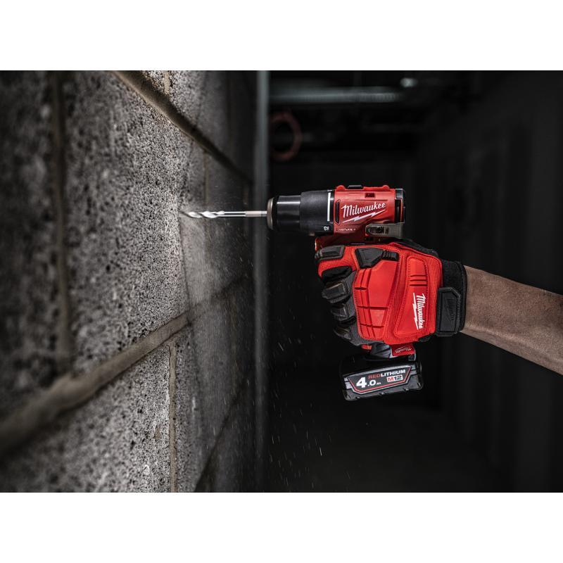 Trapano Compatto A Percussione 12 Volt Brushless 4,0 Ah - M12 Blpdrc-402C - Milwaukee 4933500424
