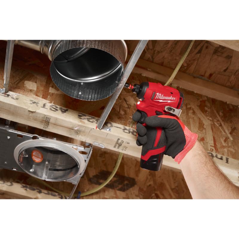 Avv. A Impulsi Compatto 12 Volt 1/4" Brushless - Senza Batteria - M12 Blidrc-0 - Milwaukee 4933499689