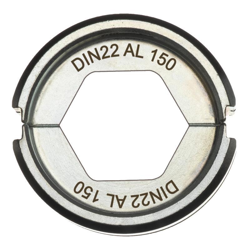 Matrice Din Alluminio - Milwaukee — MATRICE DIN22 AL 150