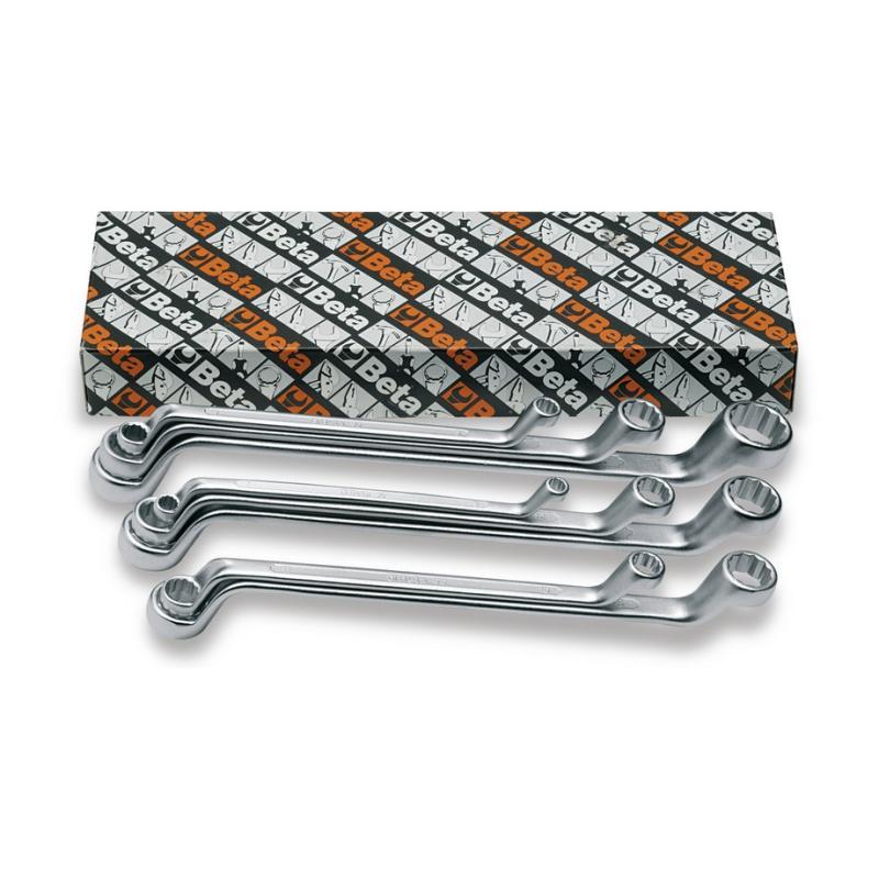 Serie Di 8 Chiavi Poligonali Doppie Curve (Art. 90) In Busta Avvolgibile Di Poliestere Resistente 90 Beta — /S8