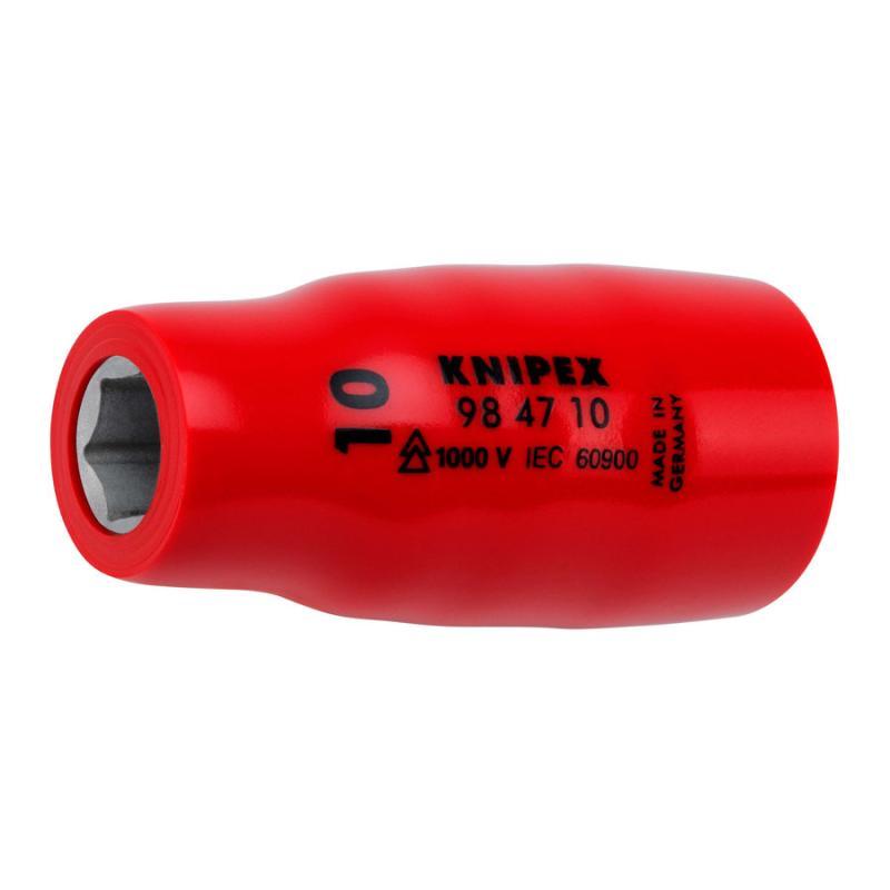 KNIPEX 98 47 10 Chiave a bussola per viti esagonali con attacco quadro interno 1/2" 54 mm
