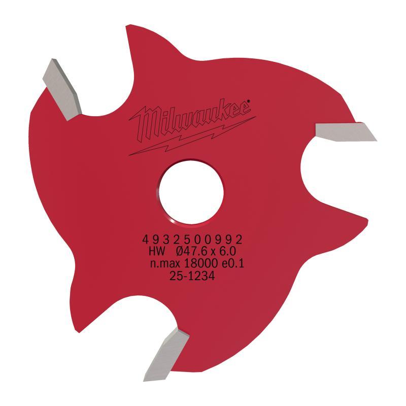 Alberi Portafrese E Frese A Disco - Milwaukee — FRESA A DISCO X CANALI LAT. C3 F=8 D=47.6X6MM