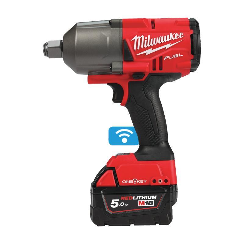 Avv. A Impulsi Alta Potenza 18 Volt 3/4" 5,0Ah Tecnologia Fuel One Key Valigetta Heavyduty Con Anello Di Frizione F - M18 Onefhiwf34-502X - Milwaukee 4933459730