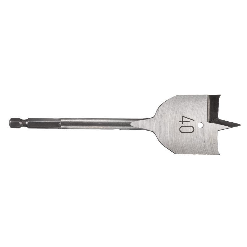 Mecchie Per Legno A Testa Piatta - Milwaukee — PUNTA A MECCHIA 40X152 MM