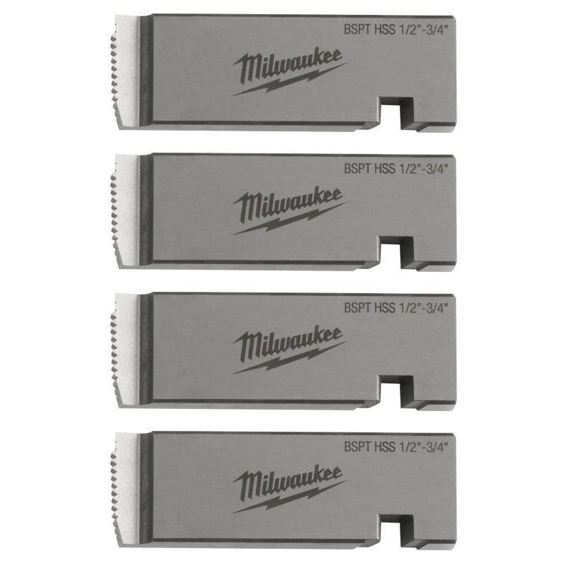 Matrici Per Filettatrici - Milwaukee — PTR2D 1/2"-3/4" BSPT HSS