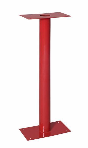 Piantana Per Cassette UNI 45/70 Col. Rosso