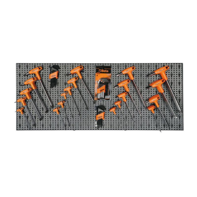 Assortimento Di 176 Utensili Con Ganci Senza Pannello 6600 M/52 Beta 066000052