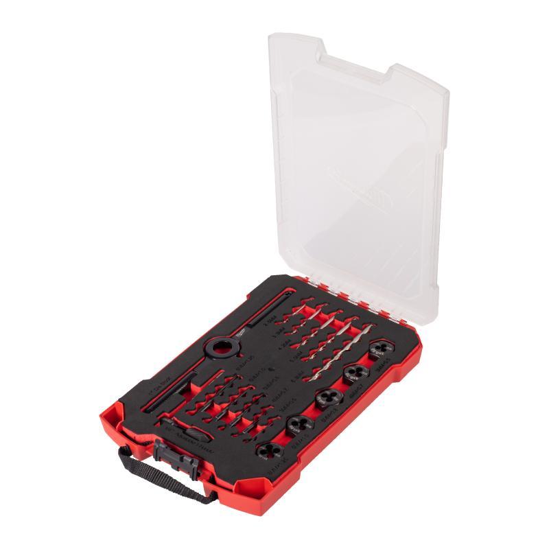 Set Maschi Filiere E Punte 17 Pz - Milwaukee 4932498720