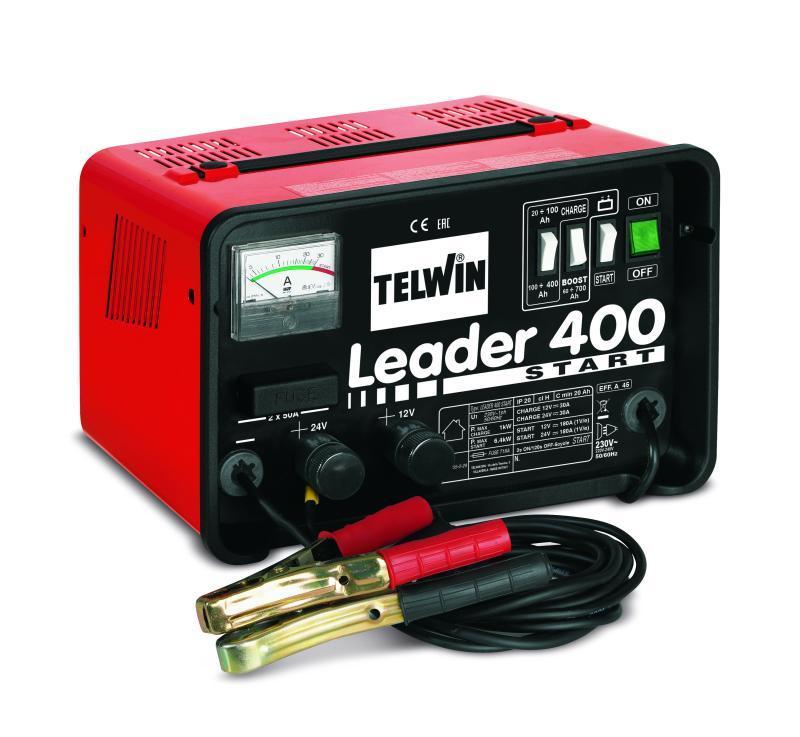 Caricabatteria E Avviatore 230V TELWIN Leader 400 Start 12-24V