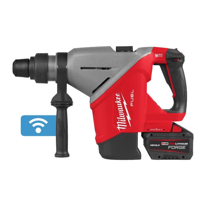 Martello Sds-Max 45Mm Classe 7Kg 18 Volt 12,0Ah Forge Tecnologia Fuel - M18 Fhaco745-122C Eu - Milwaukee 4933493446