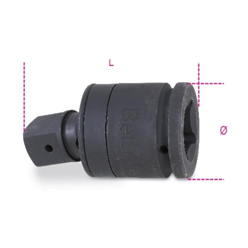 Snodo Macchina Con Attacchi Quadri Maschio E Femmina 1.1/2" Fosfatato 730/25 Beta 007300830