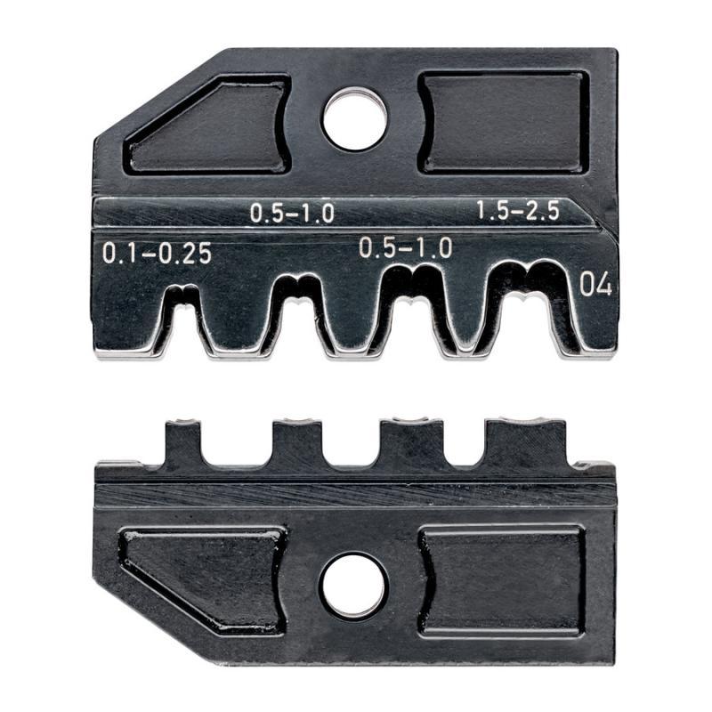 KNIPEX 97 49 40 Matrice di crimpaggio per connettori a spina coassiali