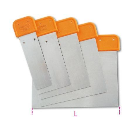 Serie Di 5 Spatoline Per Carrozzieri In Acciaio Inox Tipo Giapponese 1337/S5 Beta 013370015