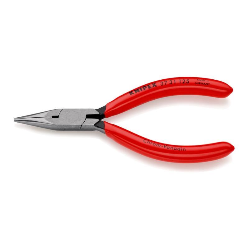 KNIPEX 37 31 125 Pinza prensile per meccanica fine rivestiti in resina sintetica atramentata nera 125 mm