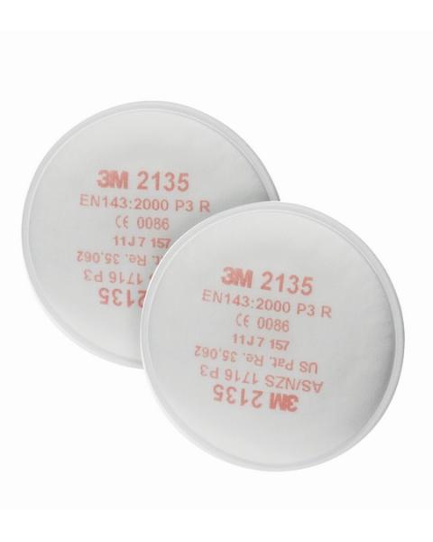 Filtro Antiparticolato 3M™ 2135 P3/FFP3 per Semimaschere Serie 6000/7000 (Polveri, Fumi, Nebbie) - Rossini R641