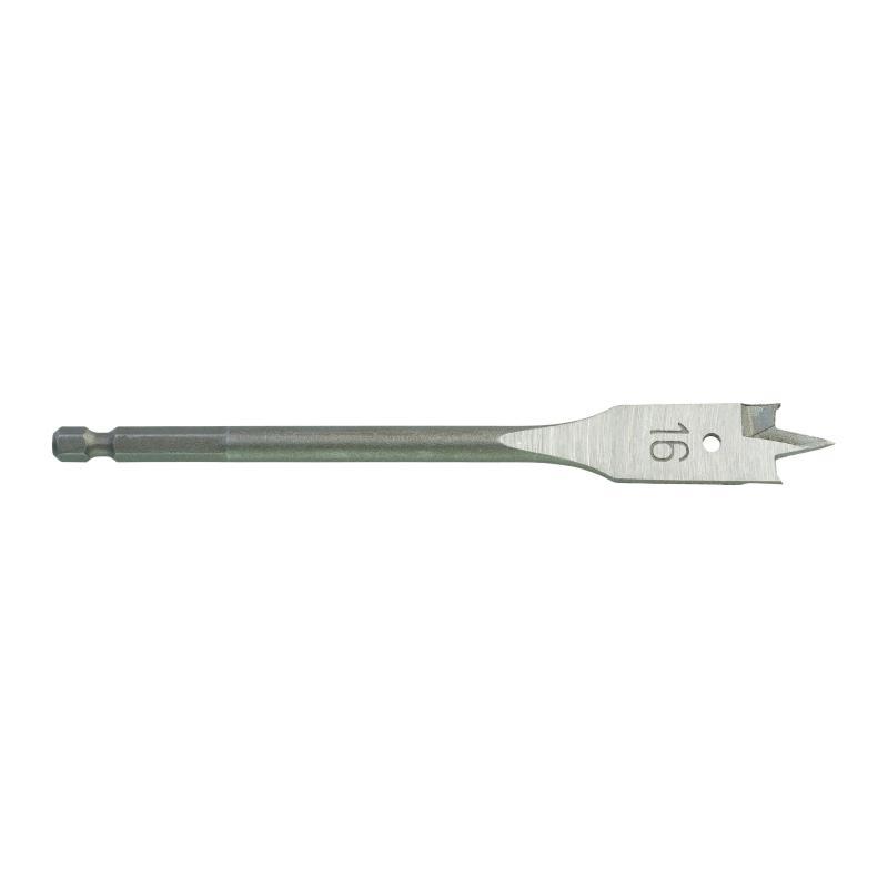 Mecchie Per Legno A Testa Piatta - Milwaukee — PUNTA A MECCHIA 16X160 MM