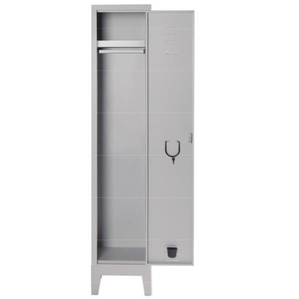 Armadio Spogliatoio Tetto Piano 1 Posto — 50 x 50 x 180