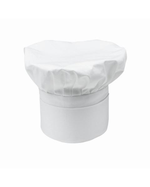 Cappello da Cuoco Alto 48cm in Tela 100% Cotone Irrestringibile - Rossini R020 - Rossini R020