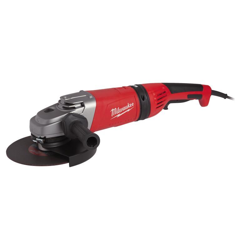 Smerigliatrice Angolare 230Mm | 2600W | Protector | Dms | Antivibrazione | Sistema Autobalancer - Agv 26-230 Ge Dms - Milwaukee 4933402490