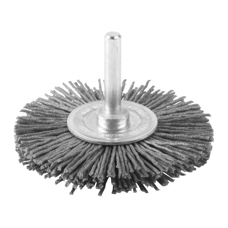 Spazzole Circolari Per Smerigliatrici Dritte Con Filo Ondulato - Milwaukee — SPAZ. CIRC DA 6MM 70X12MM ABRASIVA G120 ONDUL. 1.1 MM