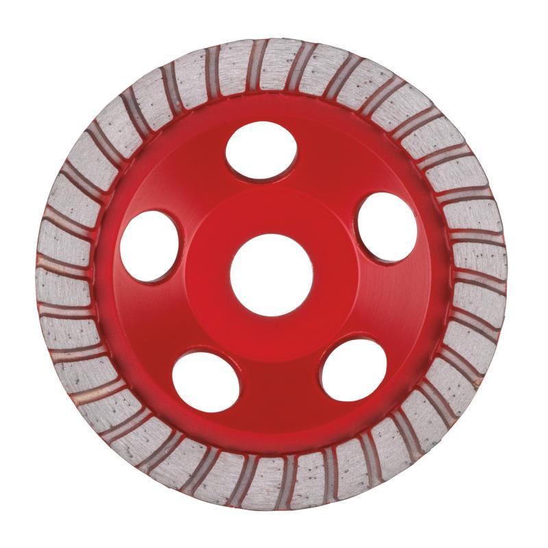 Professional Diamond Cup Wheels - Milwaukee — MOLA DIAM.DCWUT DIAM. 125mm