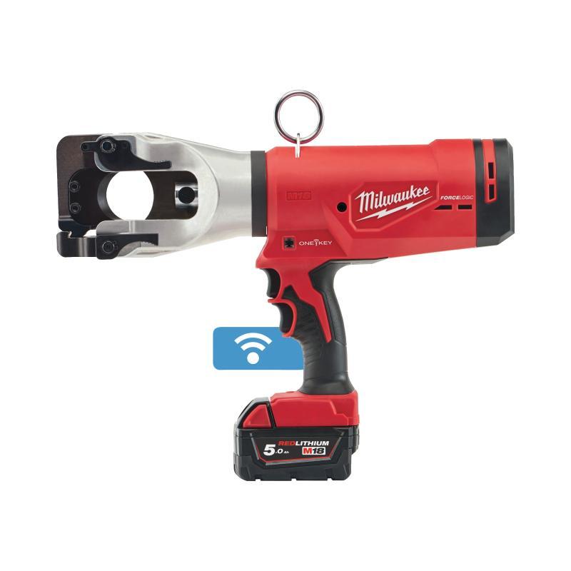 Tagliacavi Idraulica Per Cavi Sospesi Acsr/Acss 18V 1X5,0Ah E 1X2,0Ah Tecnologia One Key - Con Ganascia - M18 Hcc45-522C - Milwaukee 4933459266