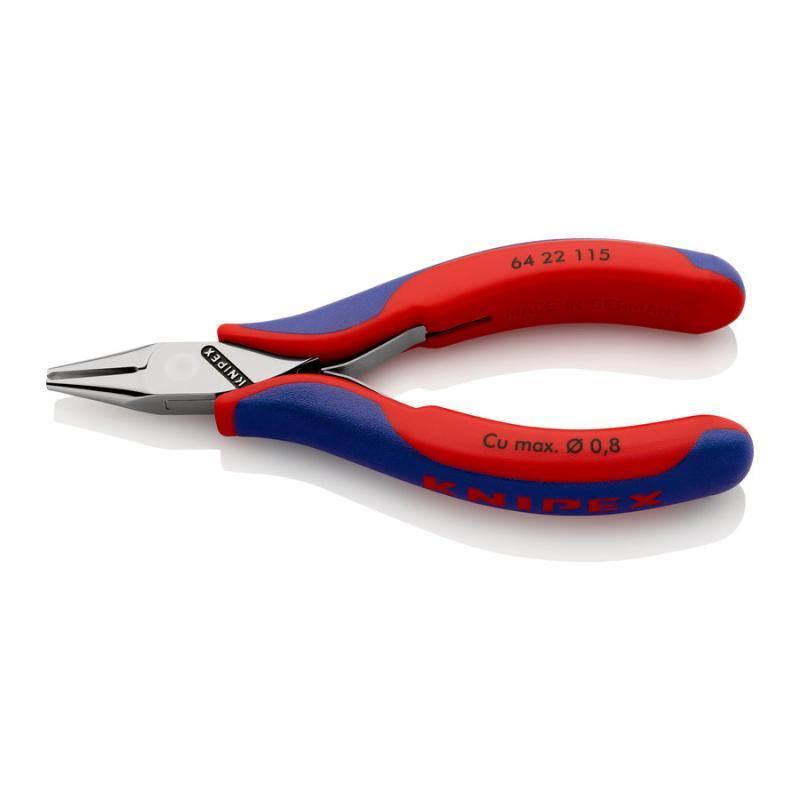 KNIPEX 64 22 115 Tronchese per elettronica con tagliente frontale con impugnature multicomponente 115 mm