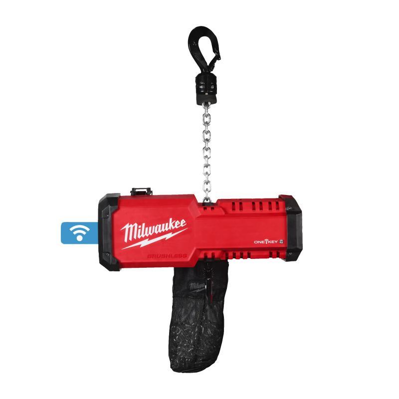 Argano 1 Tonnellata 18 Volt 12Ah Forge Motore Brushless Tecnologia One Key - M18 Blchto-121 - Milwaukee 4933500224