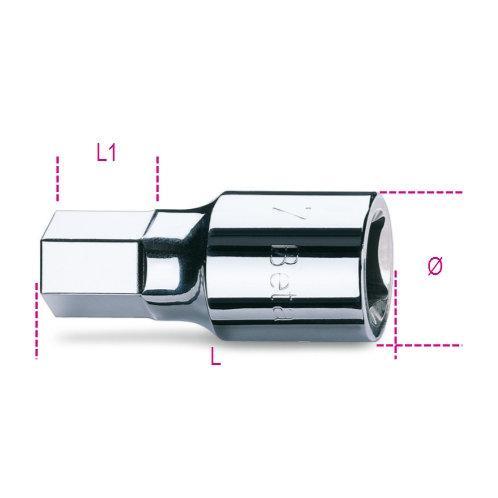 Chiavi A Bussola A Mano Maschio Esagonale Con Attacco Quadro Femmina 3/4" Cromate 928ME Beta