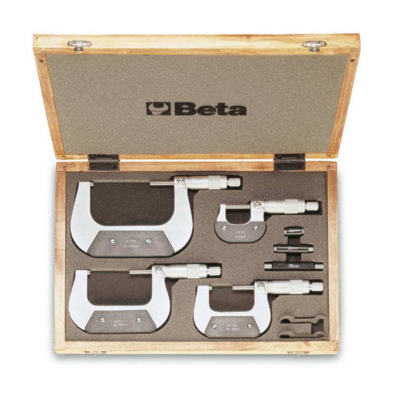 Assortimento Di 4 Micrometri 1658 1658/C4 Beta 016580001