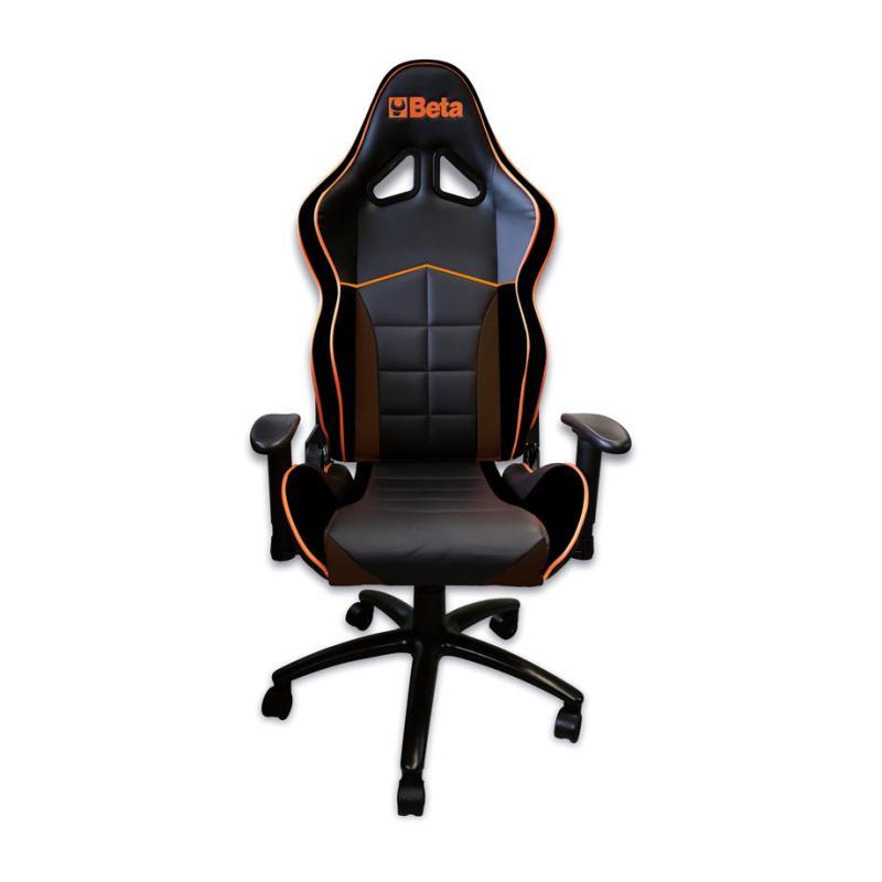 Poltrona Per Ufficio Ergonomica, Con Braccioli 9563U BETACollection 095630020