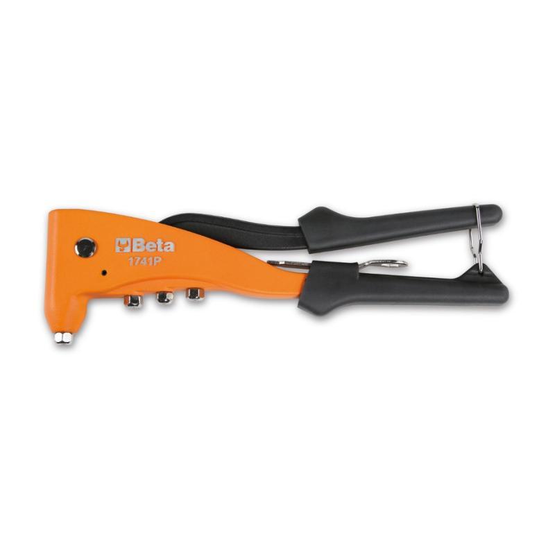 Rivettatrice Ad Alte Prestazioni Fornita Con 4 Testine Intercambiabili 1741P Ø mm Beta 017410303