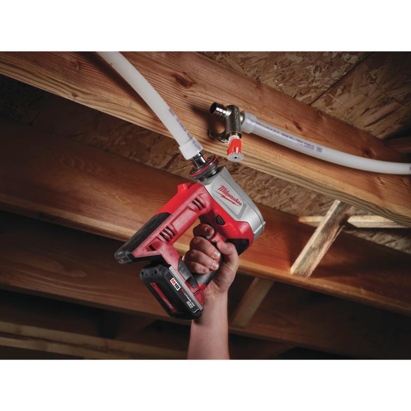 Espansore 18 Volt Heavy Duty + Teste 16/20/25/32 Mm Per Tubi 10 Bar - Hd18 Pxp-H10202C - Milwaukee 4933441774