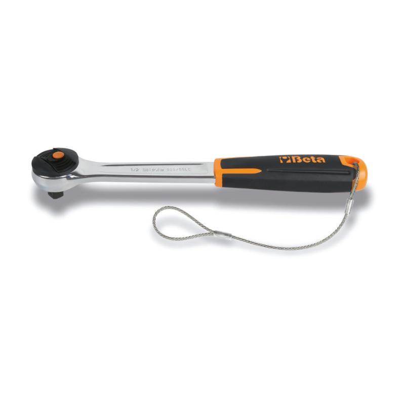 Cricchetto Reversibile Con Attacco Quadro Maschio 1/2" Con Sistema Anticaduta H-Safe 920HS/55LC Beta H-SAFE 009204159