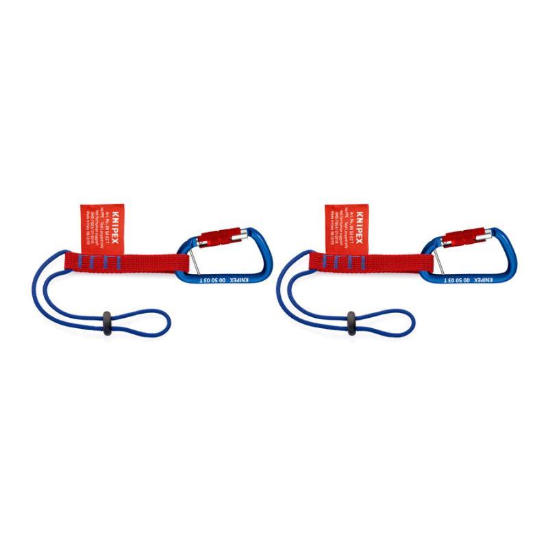 KNIPEX 00 50 06 T BK Set sistema di ancoraggio utensili 340 mm in blister