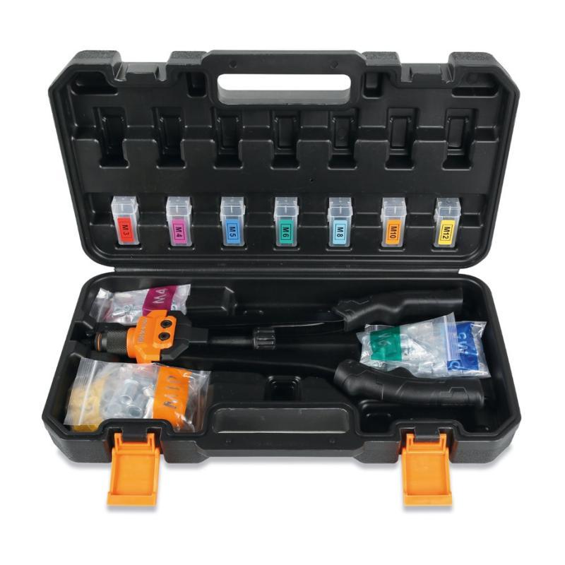 Rivettatrice In Valigetta Con 80 Inserti Filettati. 1742AN/C Beta 017420106