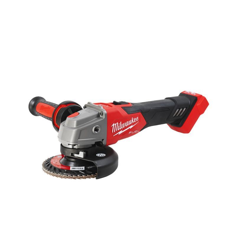 Smerigliatrice Angolare 18 Volt Disco 125 Mm Tecnologia Fuel Con Interruttore A Slitta E Freno - Senza Batteria - M18 Fsag125Xb-0X - Milwaukee 4933478429