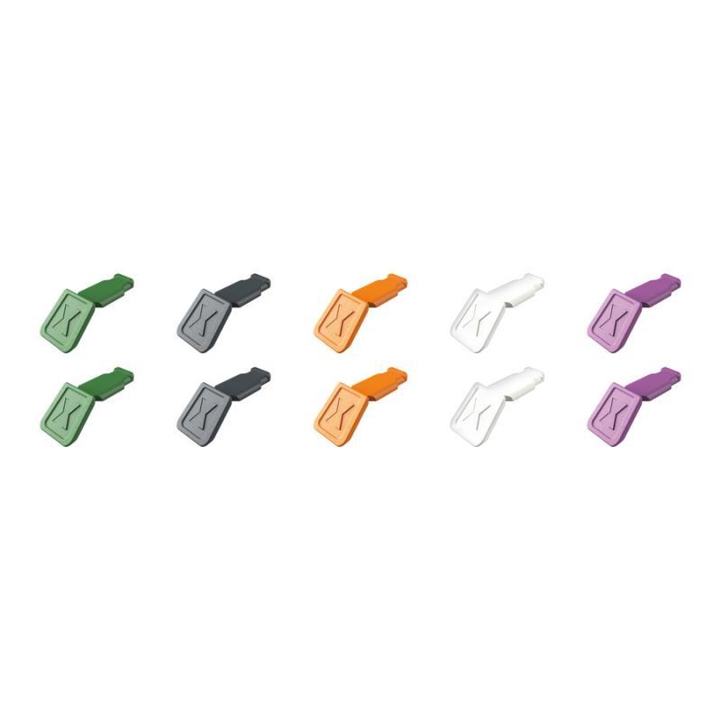 KNIPEX 00 61 10 C V02 Clip ColorCode miscela di colori 2 (10 pezzi)