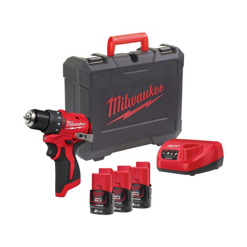 Kit Elettroutensili 12 Volt M12 Blddrc - M12 BLDDRC-203C - Milwaukee 4933499685
