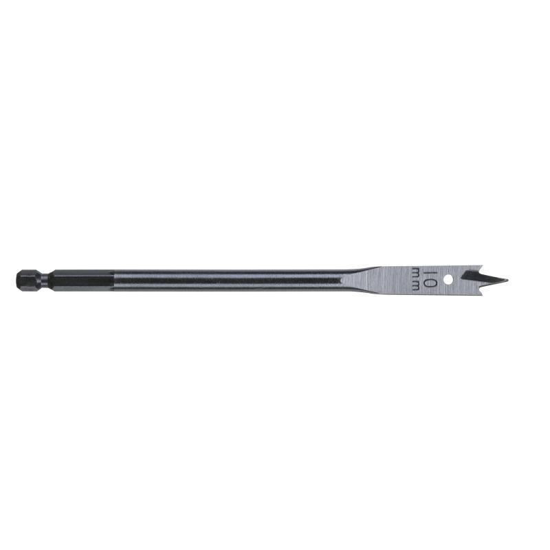 Mecchie Per Legno A Testa Piatta - Milwaukee — PUNTA A MECCHIA 10X160 MM